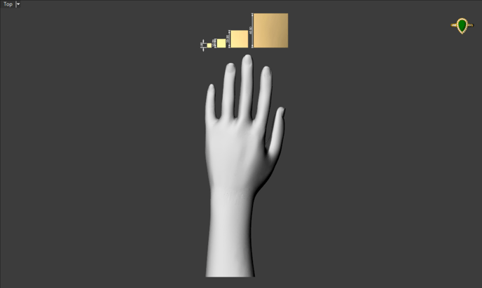Gildform  Cube reference and hands