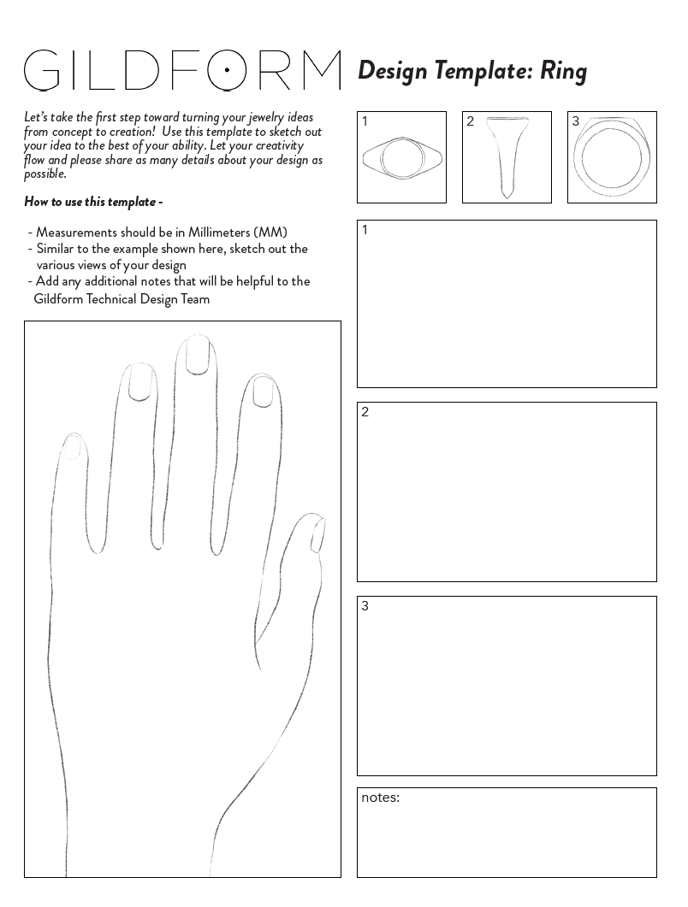 Gildform Design Template Picture